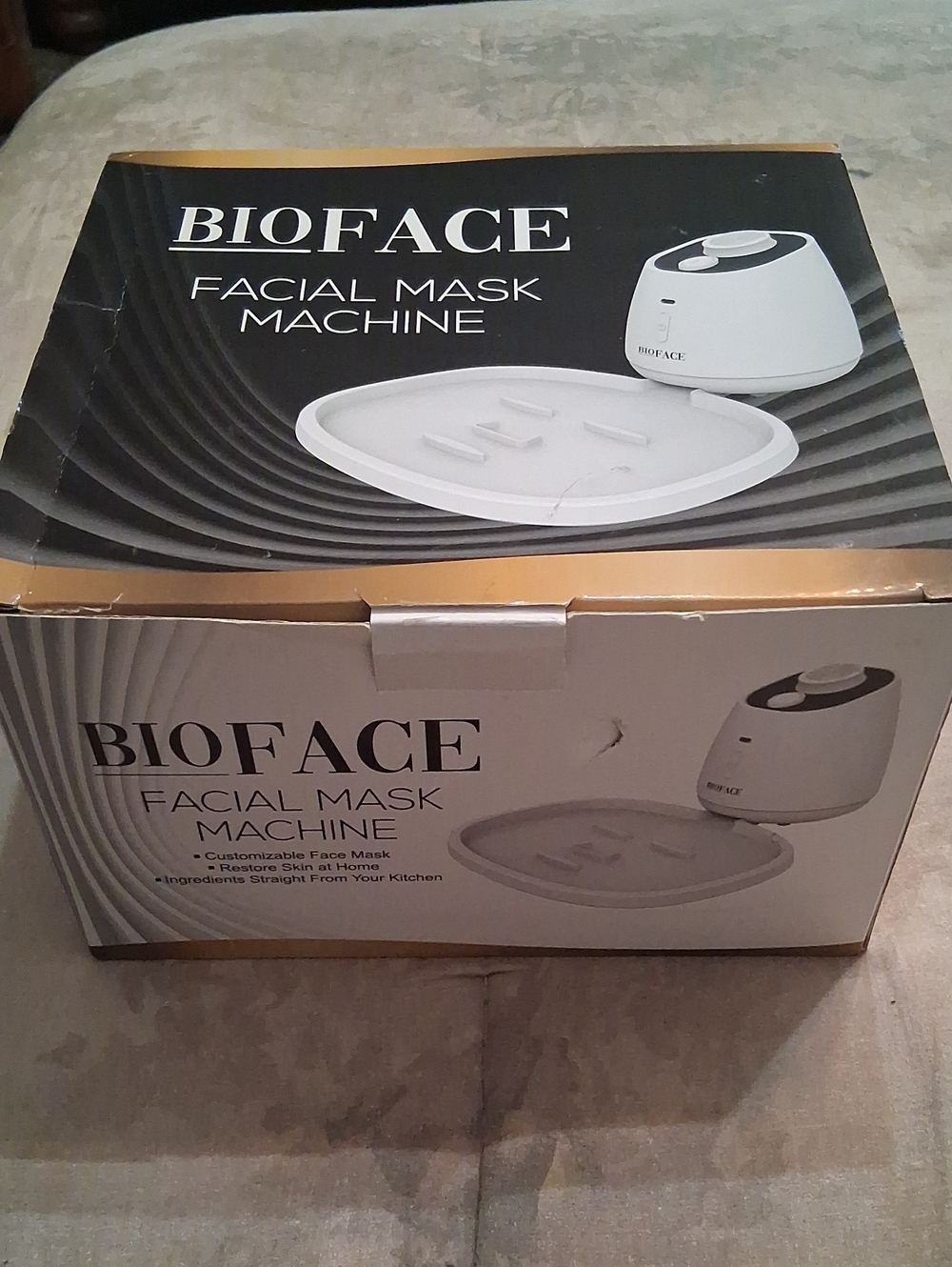 BioFace White Facial Mask Machine - Customizable Home Skincare